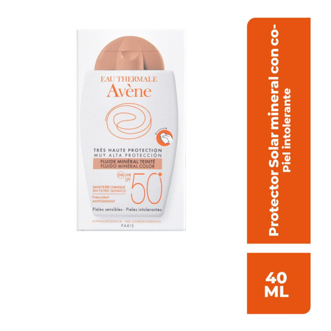 BLOQUEADOR 50+ FLUIDO TT MINERAL 40ML
