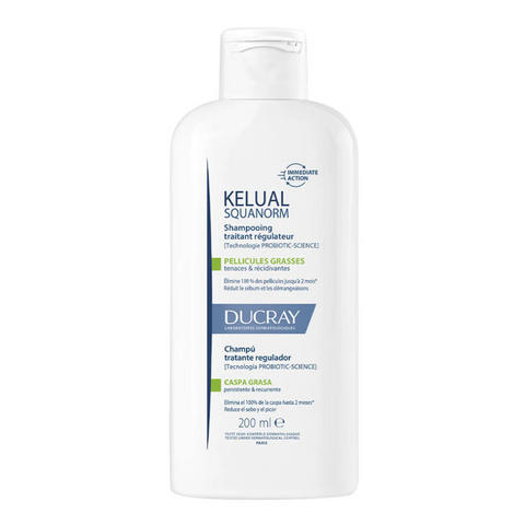 KELUAL SQUANORM CASPA GRASA SHAMPOO 200ML