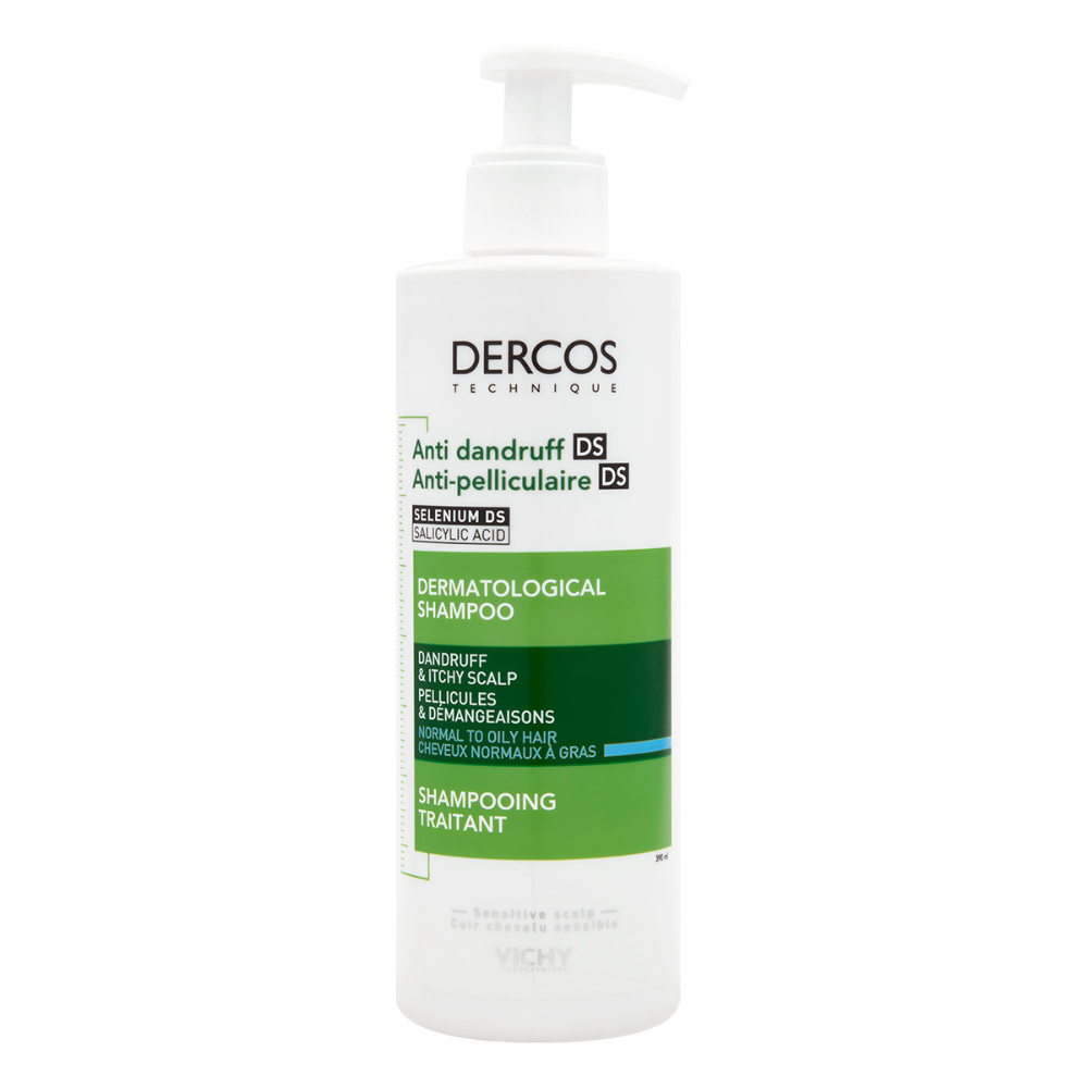 DERCOS SHAMPOO ANTICASPA CABELLO NORMAL A GRASO 390 ML