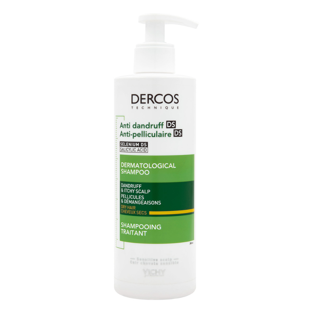 DERCOS SHAMPOO ANTICASPA CABELLO SECO 390 ML
