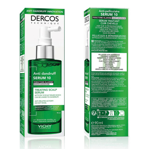 DERCOS SERUM 10 LEAVE-ON CONTROL CASPA 90 Ml