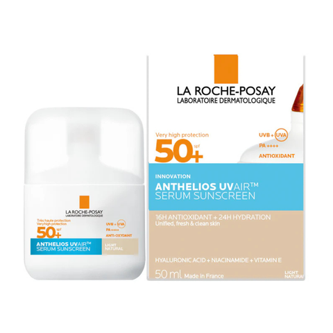 ANTHELIOS UV AIR TM SERUM PROTECTOR SOLAR FPS50+ TONO CLARO 50ML