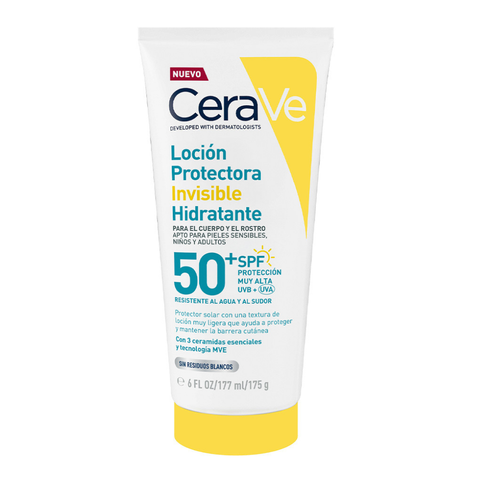LOCIÓN PROTECCIÓN SOLAR INVISIBLE HIDRATANTE 50FPS 177ML