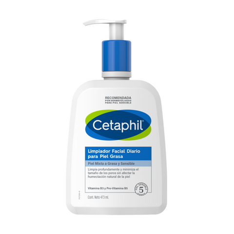 CETAPHILL LIMPIADOR FACIAL DIARIO PARA PIEL GRASA 473 ML