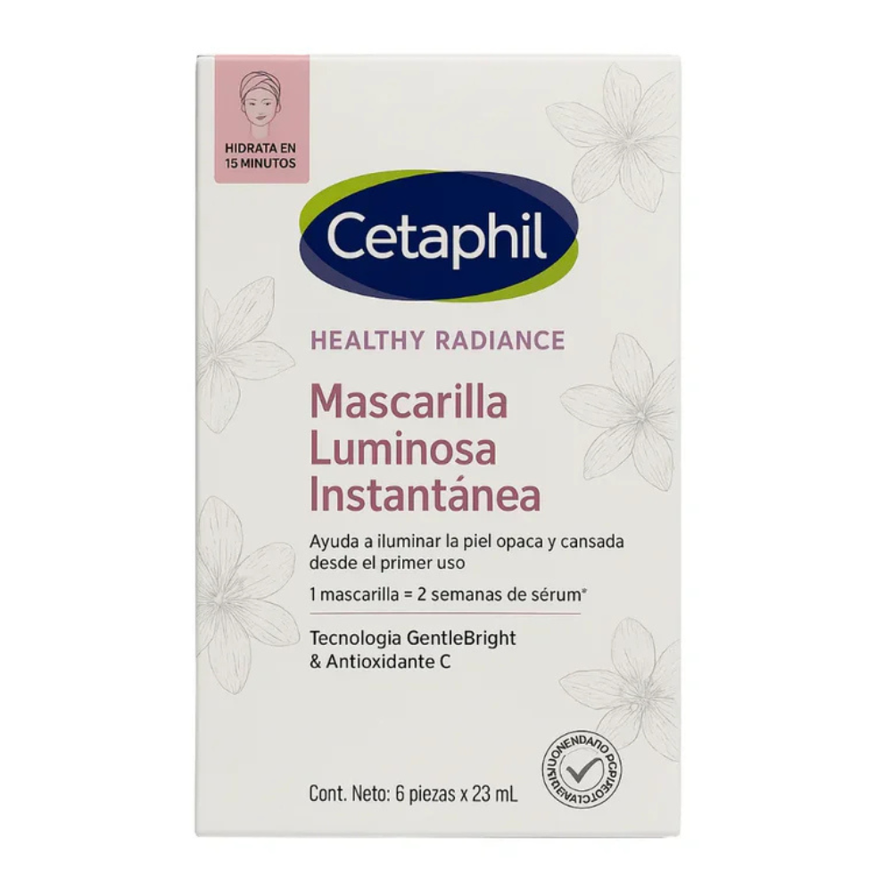 CETAPHILN HEALTHY RADIANCE MASCARILLA LUMINOSA 6 PZ