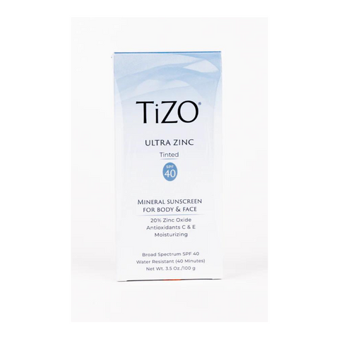 TIZO BODY & FACE ULTRA ZINC TINTED SPF40 100 ML/3.5 OZ  TZUNT