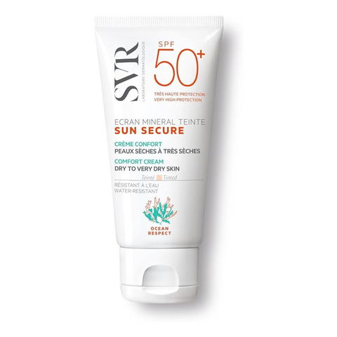 SUN SECURE ECRAN MINERAL TEINTE PIEL SECA A MUY SECA SPF50+ 60G