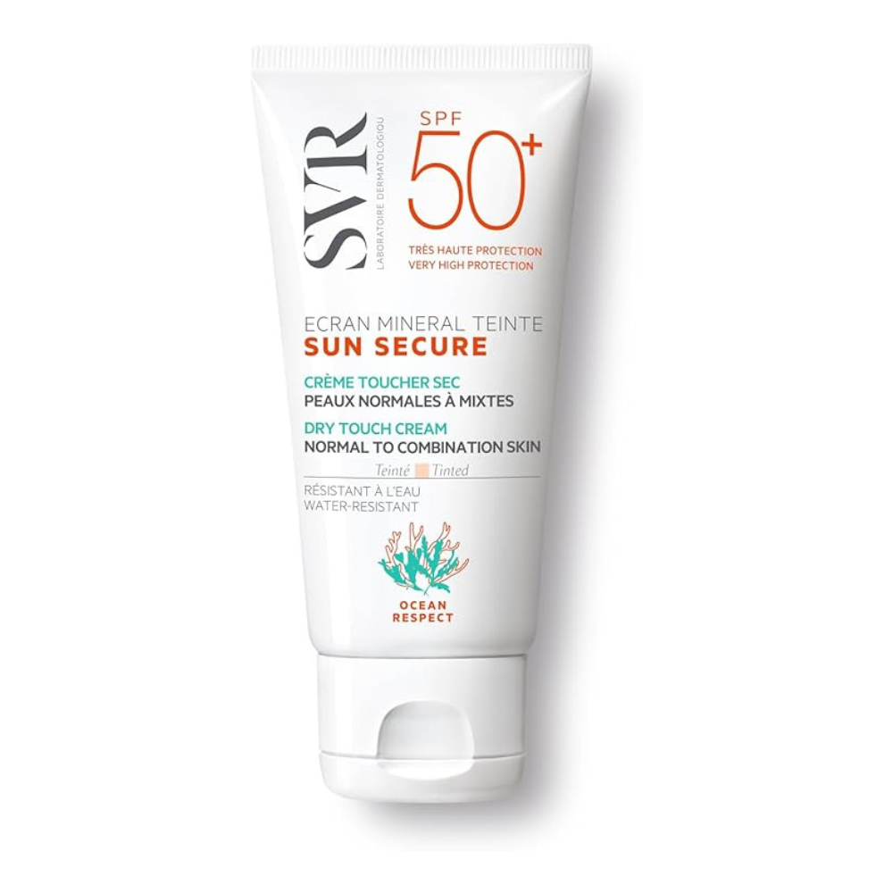 SUN SECURE ECRAN MINERAL TEINTE PIEL NORMAL A MIXTA SPF50 + 60 G
