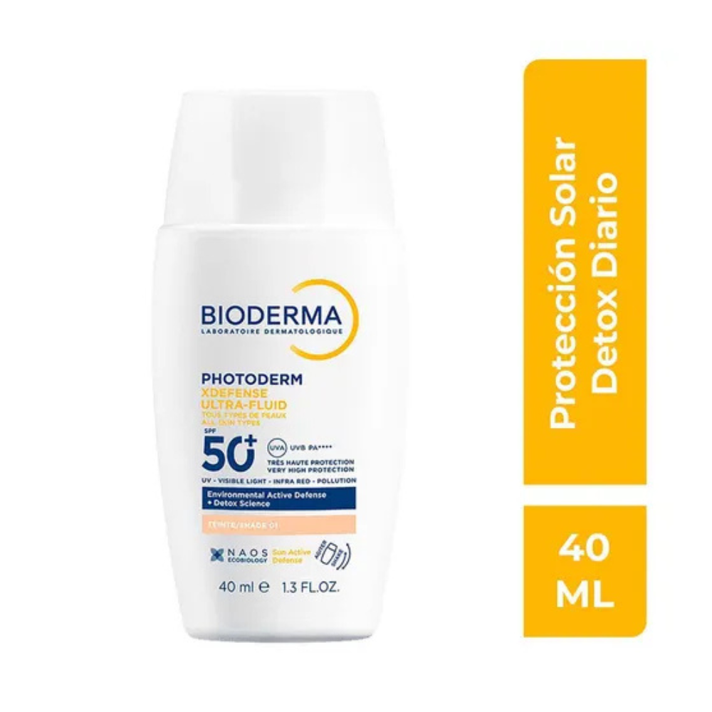 PHOTODERM XDEFENSE ULTRA-FLUID 01 MUY CLARO FPS50+ 40 ML