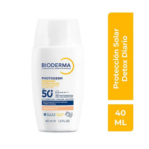 PHOTODERM XDEFENSE ULTRA-FLUID 02 CLARO FPS50+ 40 ML