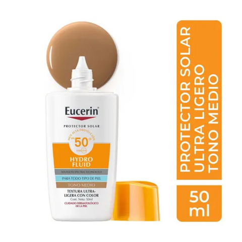 SUN FACE HYDROFLUIDO TONO MEDIO SPF50+ 50ML