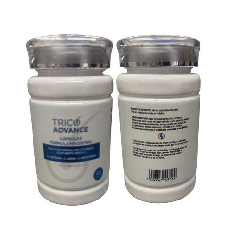 CAPSULAS POLVO SEMILLAS DE CALABAZA AMINOACIDOS TRICO ADVANCED