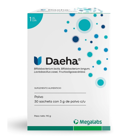 DAEHA CAJA CON 30 SACHETS CON 3G DE POLVO C/U