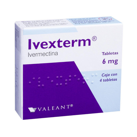 IVEXTERM 6 MG C/4 TABLETAS (IVERMECTINA)