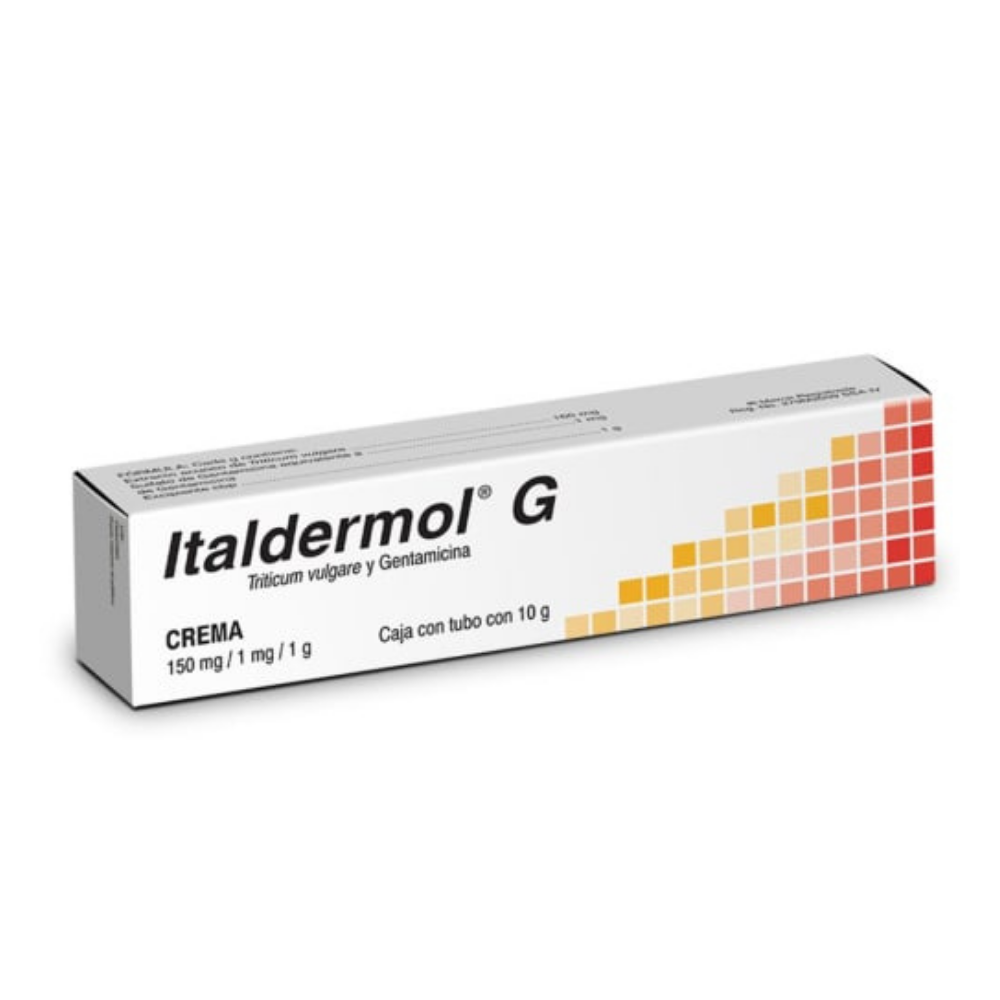 ITALDERMOL G CREMA 10GR (TRITICUM VULGARE 150/GENTAMICINA1MG)