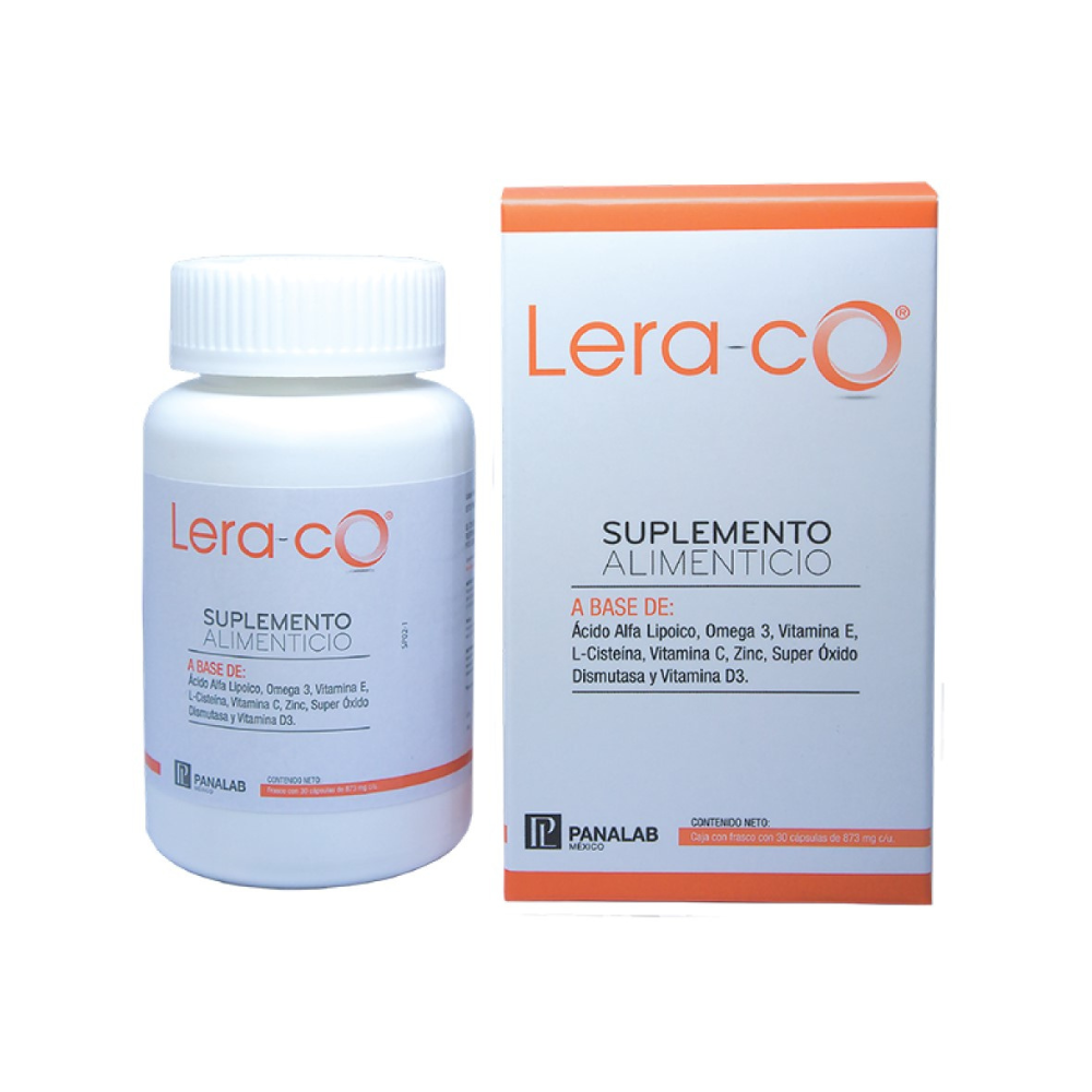 LERA-CO 30 CAPSULAS (SUPLEMENTO ALIMIENTICIO)