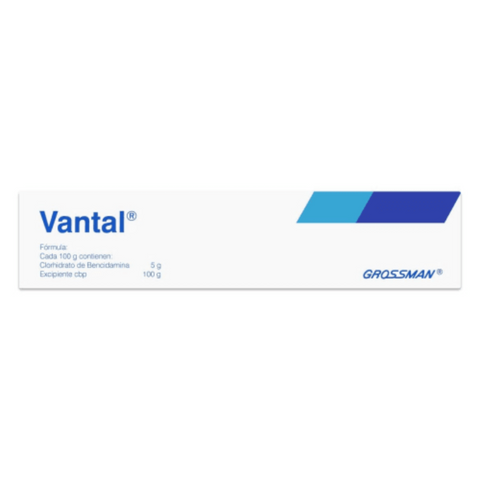 VANTAL GEL(CLORHIDRATO DE BENCIDAMINA)